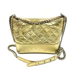 Gabrielle calfskin gold leather